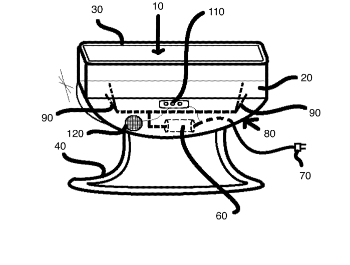 Patent AUTOMATIC PIVOTING BASSINET FOR THE PREVENTION AND TREATMENT OF PLAGIOCEPHALY